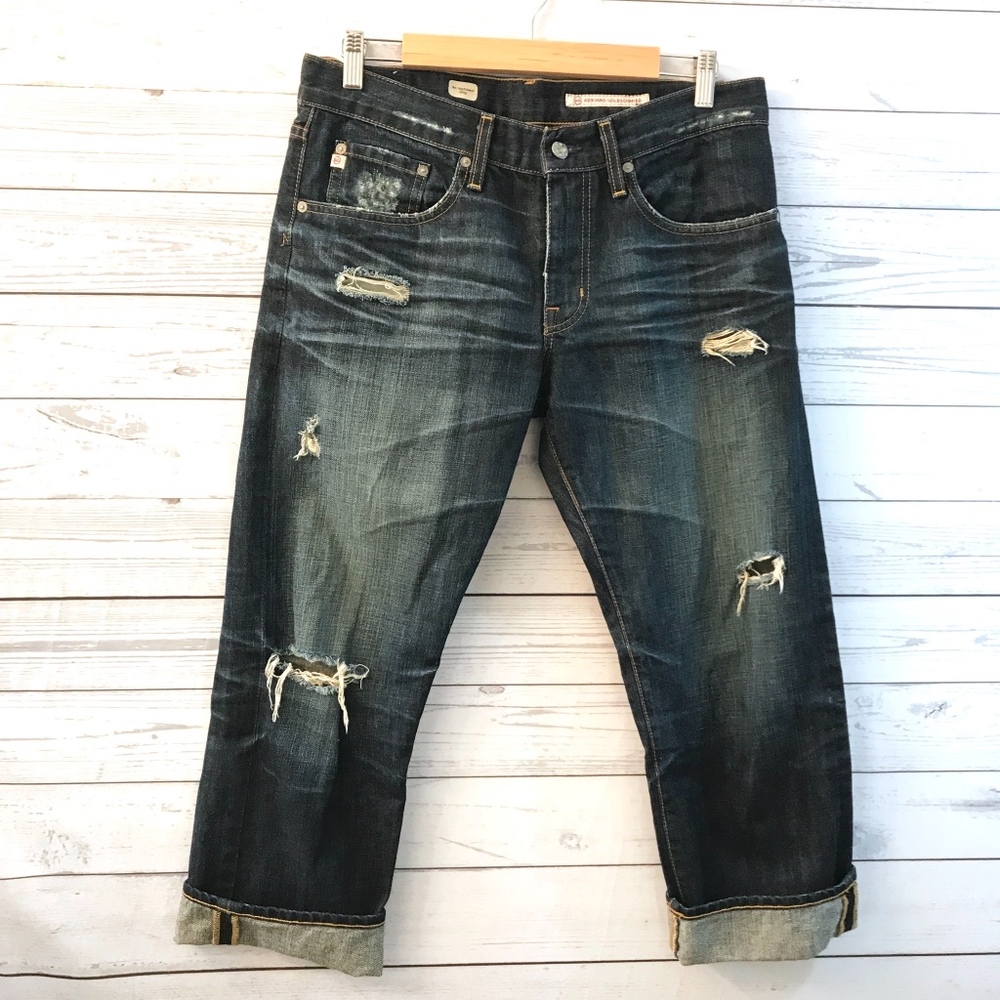 Adriano Goldschmied AG Ex-Boyfriend Crop Jeans
